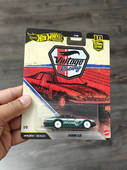 Premium Hot Wheels Jaguar XJS - Vintage Racing (Imported) - Kinder Logs