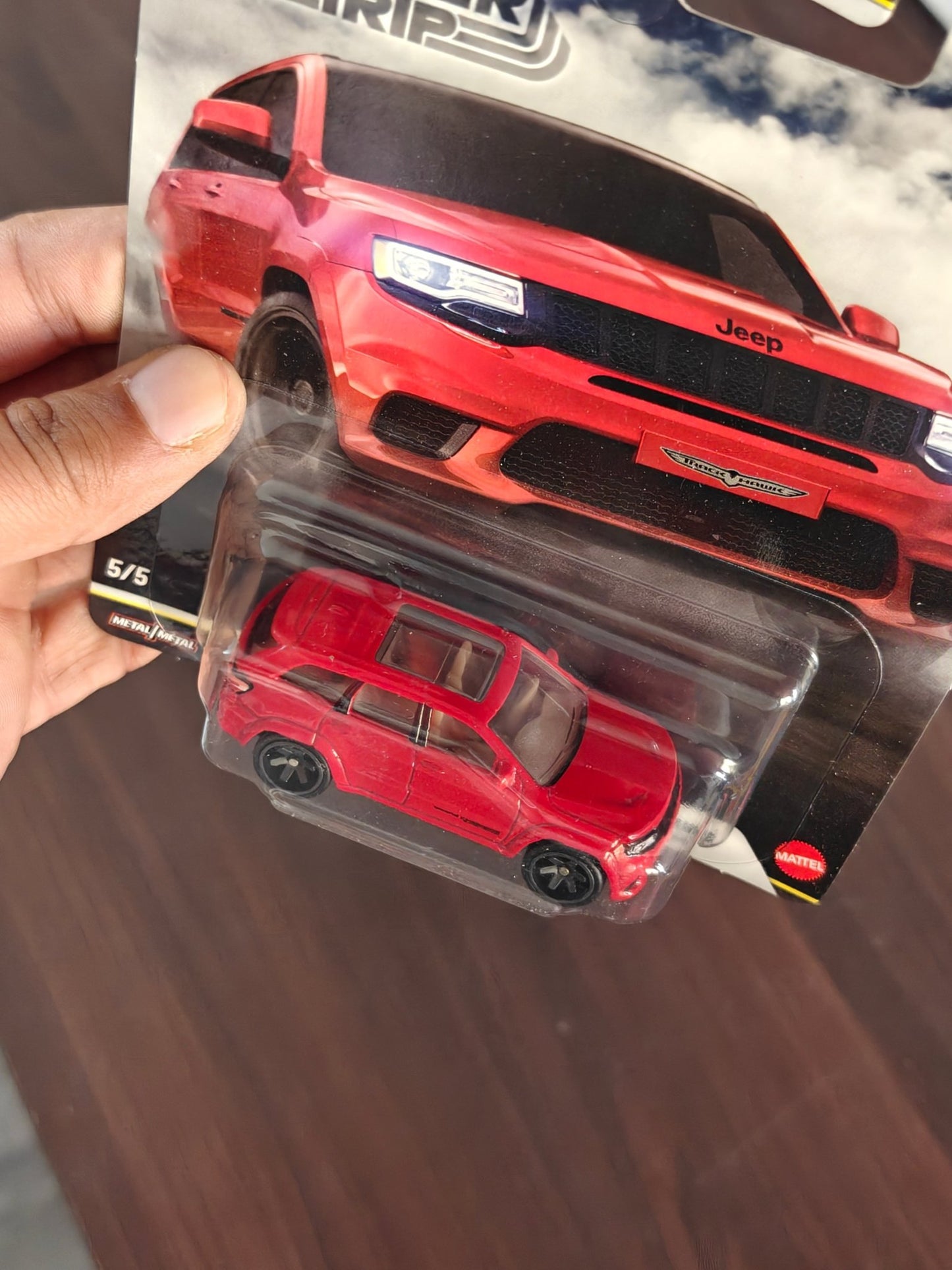 Premium Hot Wheels Jeep Grand Cherokee Trackhawk - Power Trip (Imported) - Kinder Logs