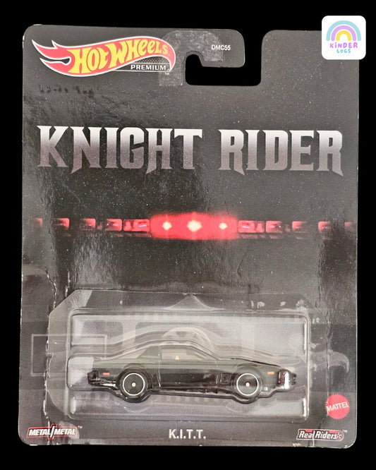 Premium Hot Wheels Knight Rider K.I.T.T - Rare Find - Kinder Logs