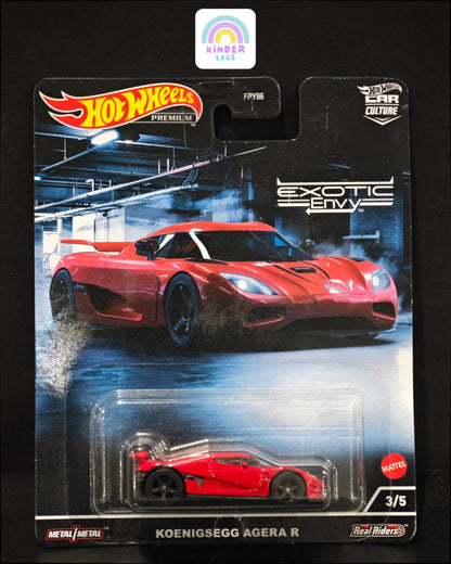Premium Hot Wheels Koenigsegg Agera R - Kinder Logs