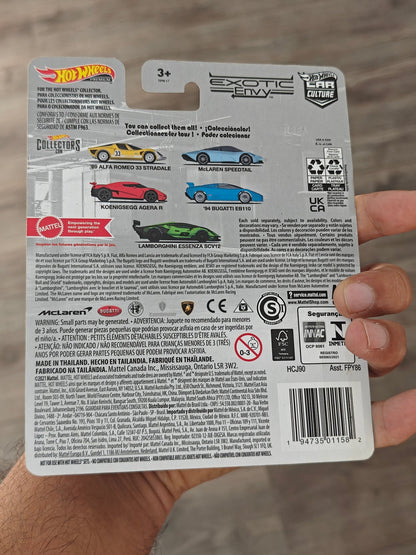 Premium Hot Wheels Koenigsegg Agera R - Exotic Envy (Imported) - Kinder Logs