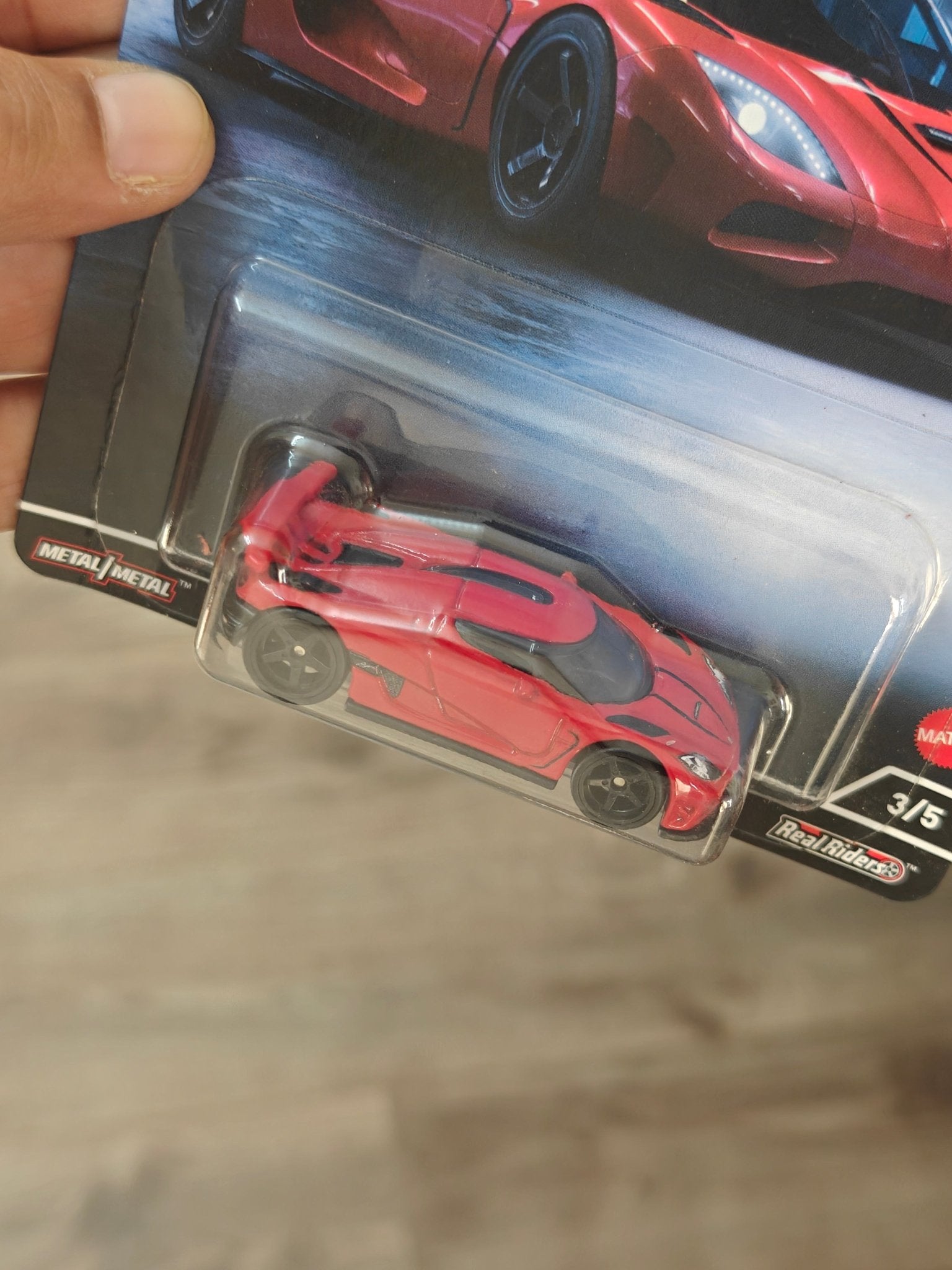Premium Hot Wheels Koenigsegg Agera R - Exotic Envy (Imported) - Kinder Logs