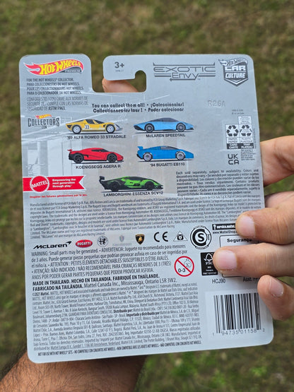 Premium Hot Wheels Koenigsegg Agera R - Red (Exotic Envy) - Kinder Logs