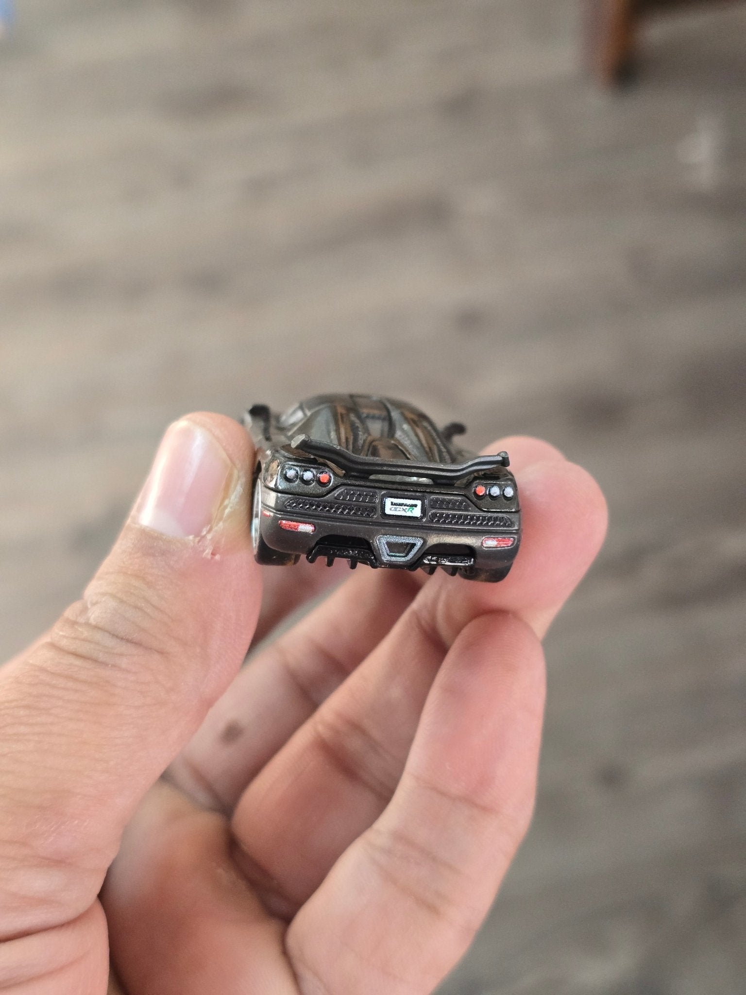 Premium Hot Wheels Koenigsegg CCXR (Uncarded - New) - Kinder Logs