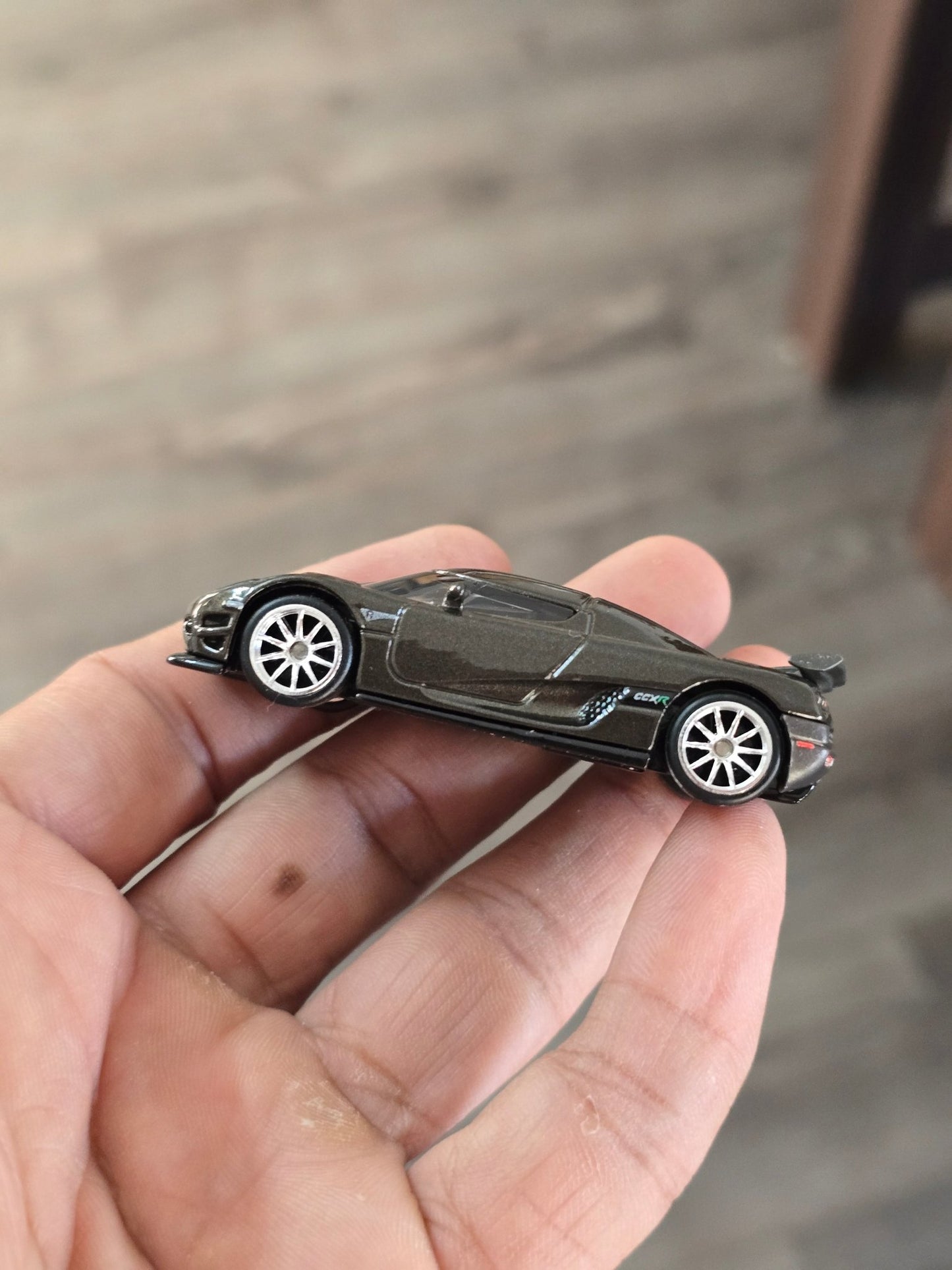 Premium Hot Wheels Koenigsegg CCXR (Uncarded - New) - Kinder Logs