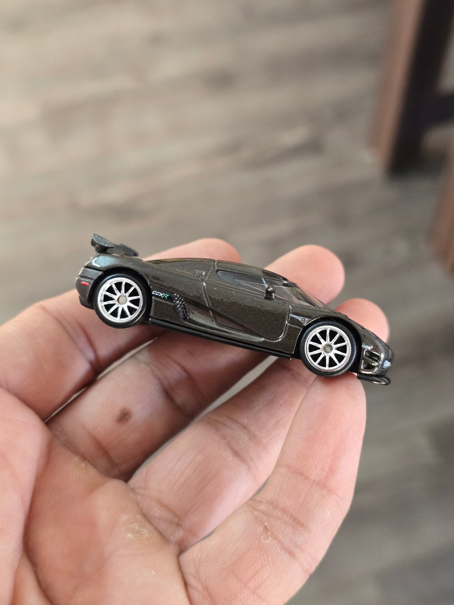 Premium Hot Wheels Koenigsegg CCXR (Uncarded - New) - Kinder Logs