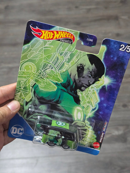 Premium Hot Wheels Kool Kombi - DC Green Lantern (Imported) - Kinder Logs