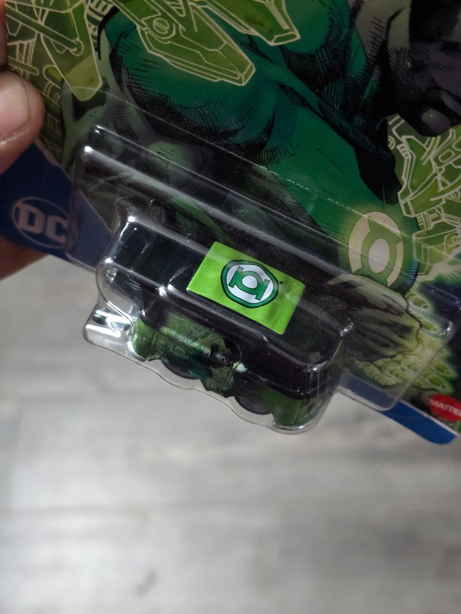 Premium Hot Wheels Kool Kombi - DC Green Lantern (Imported) - Kinder Logs