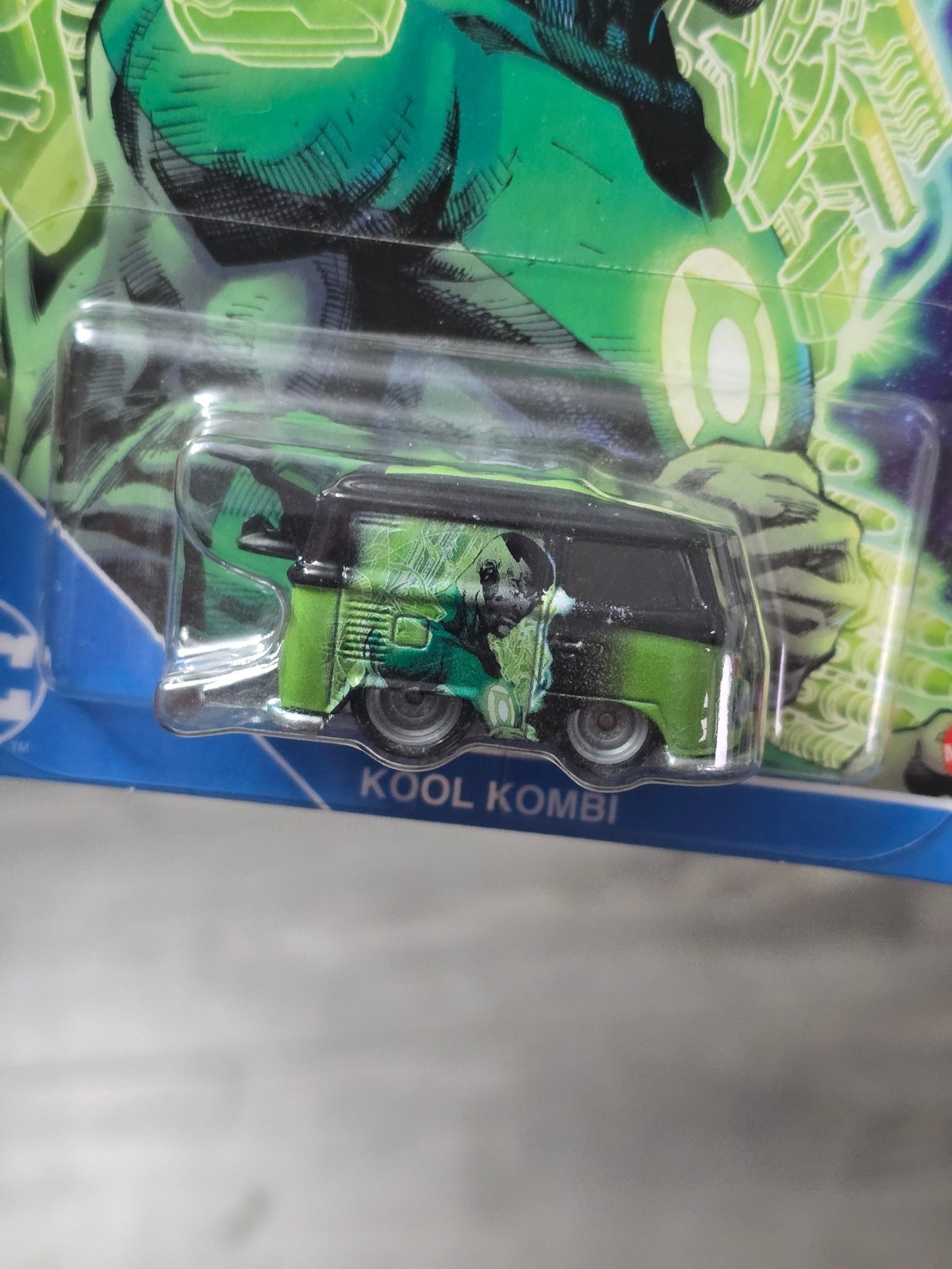 Premium Hot Wheels Kool Kombi - DC Green Lantern (Imported) - Kinder Logs