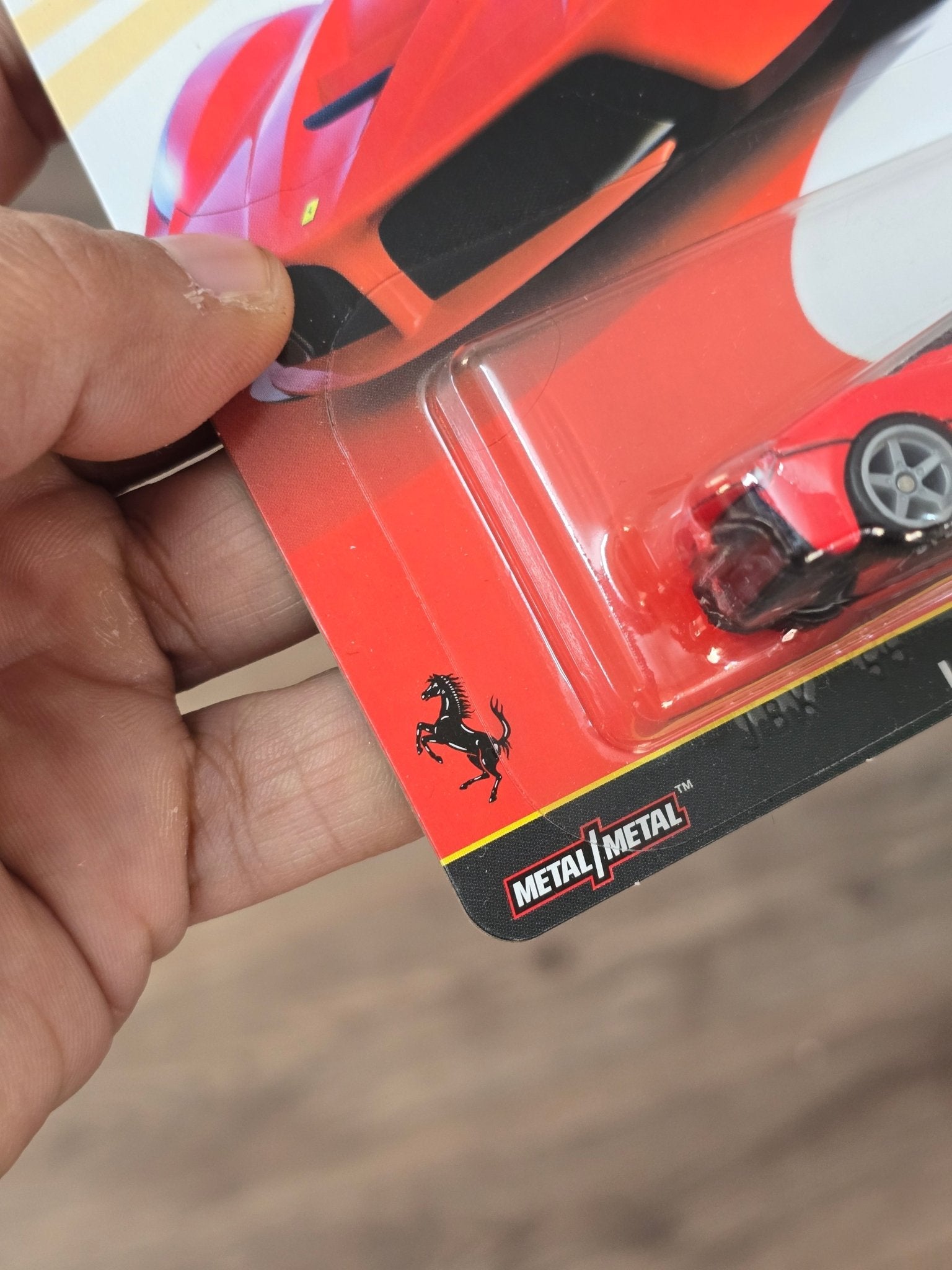 Premium Hot Wheels LaFerrari - Euro Speed (Imported) - Kinder Logs