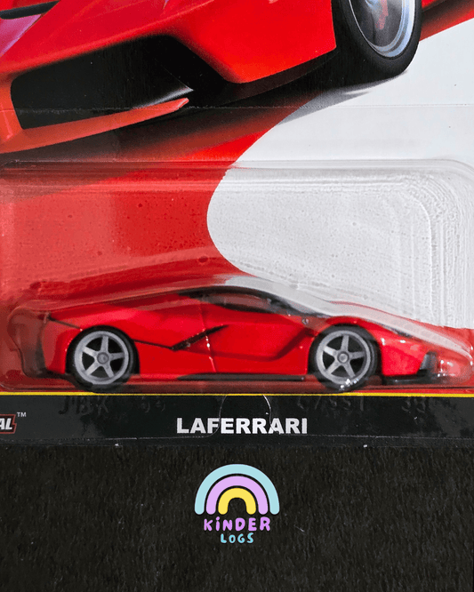 Premium Hot Wheels LaFerrari - Euro Speed (Imported) - Kinder Logs