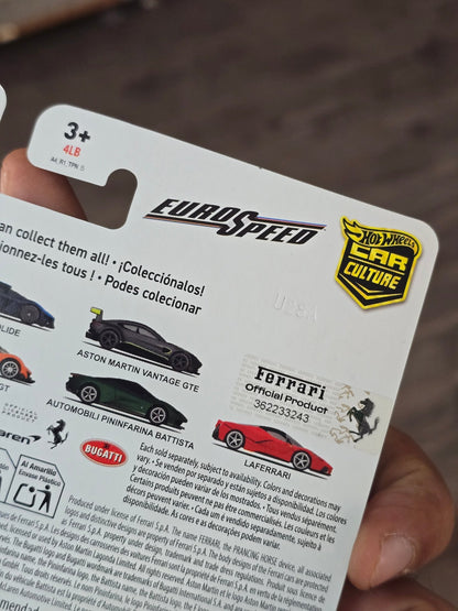 Premium Hot Wheels LaFerrari - Euro Speed (Imported) - Kinder Logs