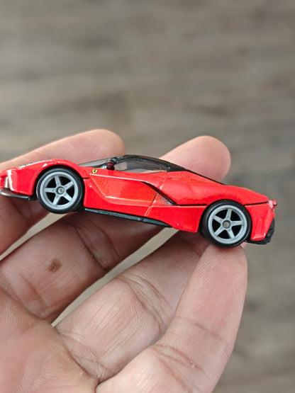 Premium Hot Wheels LaFerrari - Red (Uncarded - New) - Kinder Logs
