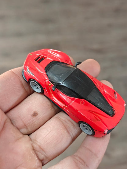 Premium Hot Wheels LaFerrari - Red (Uncarded - New) - Kinder Logs