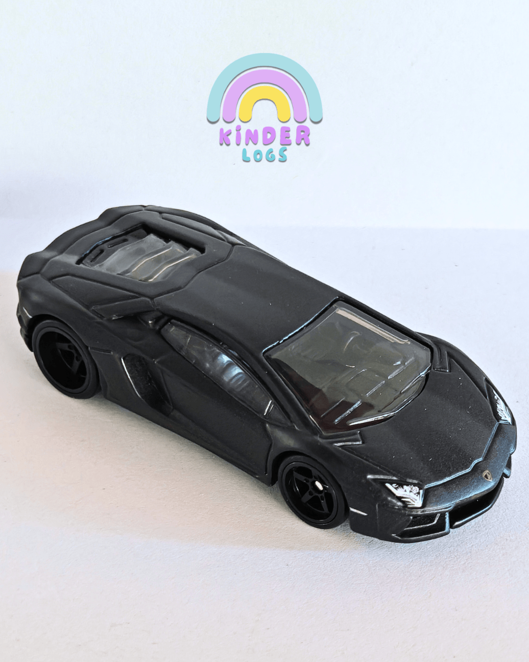 Premium Hot Wheels Lamborghini Aventador Coupe (Uncarded - New) - Kinder Logs
