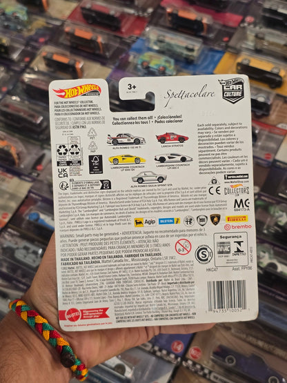 Premium Hot Wheels Lamborghini Countach LP 5000 QV Spettacolare - Kinder Logs