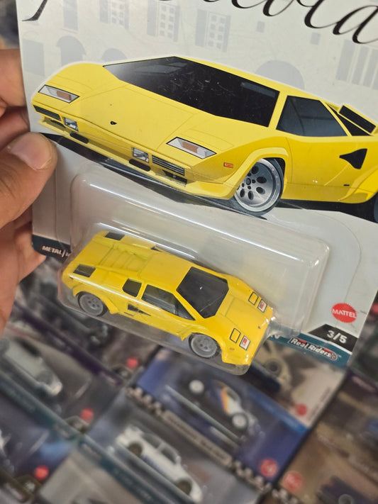 Premium Hot Wheels Lamborghini Countach LP 5000 QV Spettacolare - Kinder Logs