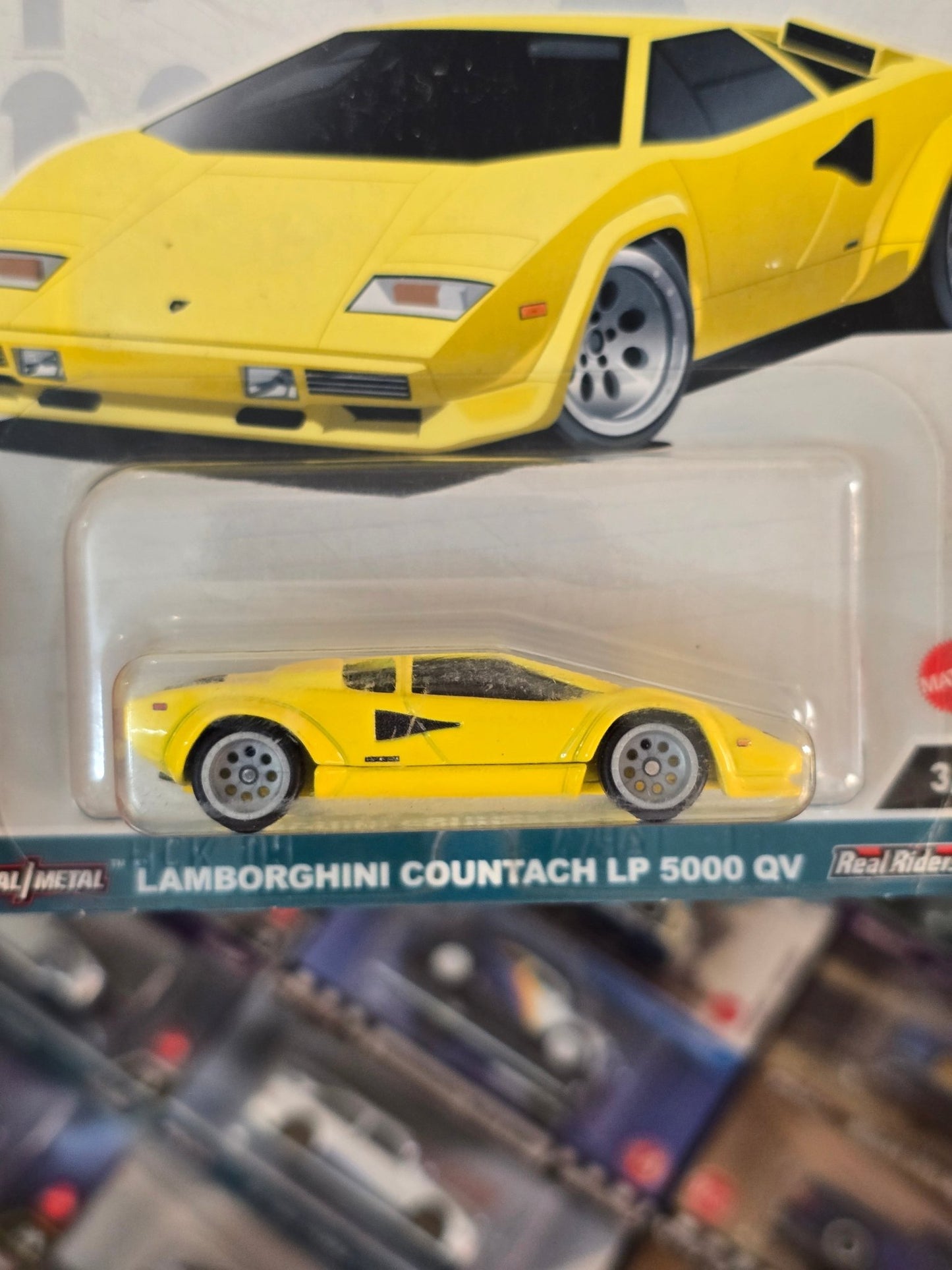 Premium Hot Wheels Lamborghini Countach LP 5000 QV Spettacolare - Kinder Logs