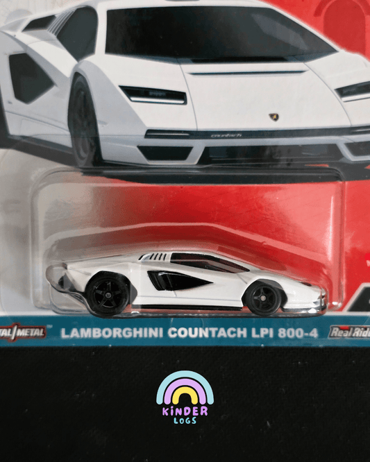 Premium Hot Wheels Lamborghini Countach LPI 800 - 4 Spettacolare - Kinder Logs