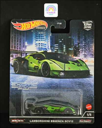 Premium Hot Wheels Lamborghini Essenza SCV12 - Kinder Logs