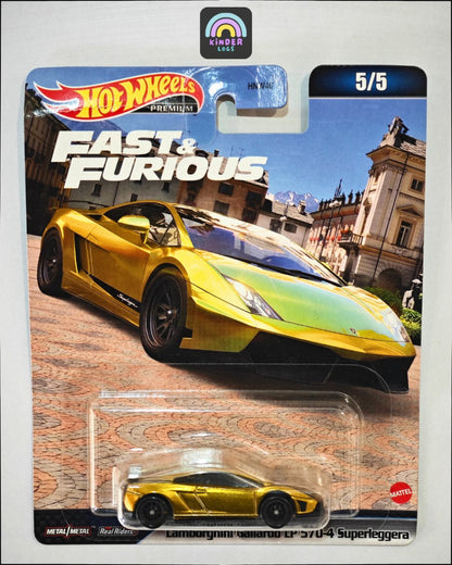 Premium Hot Wheels Lamborghini Gallardo LP 570 - 4 Superleggera (Fast And Furious) - Kinder Logs