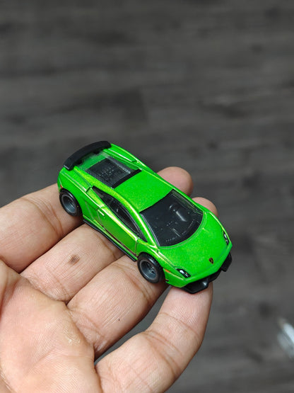 Premium Hot Wheels Lamborghini Gallardo LP 570 - 4 Superleggera - Green (Uncarded - New) - Kinder Logs