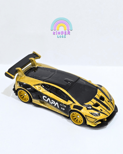 Premium Hot Wheels Lamborghini Huracan LP620 - 2 Super Trofeo (Uncarded) - Kinder Logs