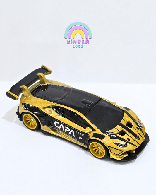 Premium Hot Wheels Lamborghini Huracan LP620 - 2 Super Trofeo (Uncarded) - Kinder Logs