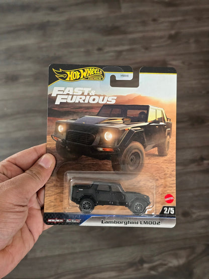 Premium Hot Wheels Lamborghini LM002 - Fast & Furious - Kinder Logs