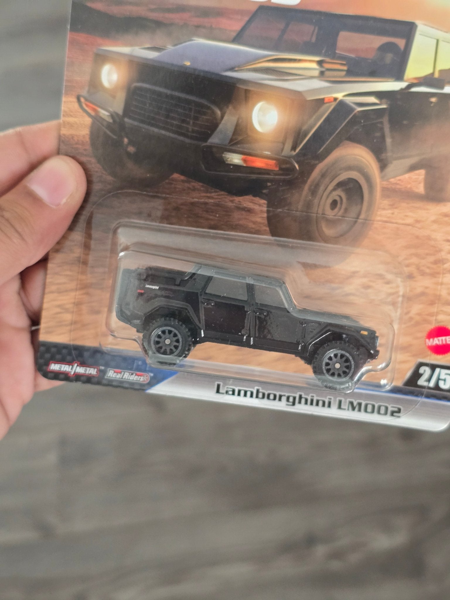 Premium Hot Wheels Lamborghini LM002 - Fast & Furious - Kinder Logs
