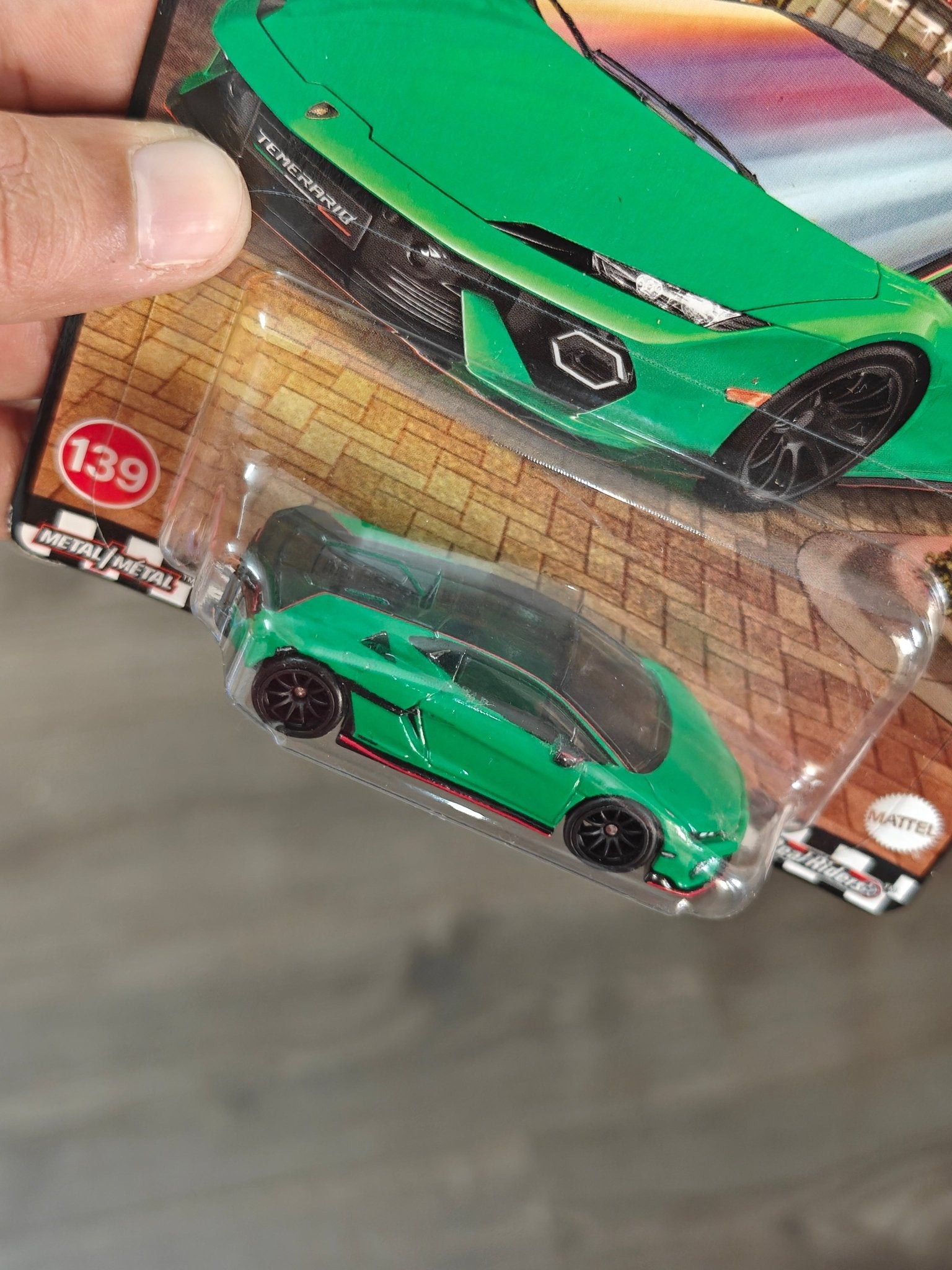 Premium Hot Wheels Lamborghini Temerario - Boulevard 139 (Imported) - Kinder Logs
