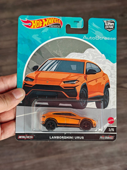 Premium Hot Wheels Lamborghini URUS - Auto Strasse (Imported) - Kinder Logs