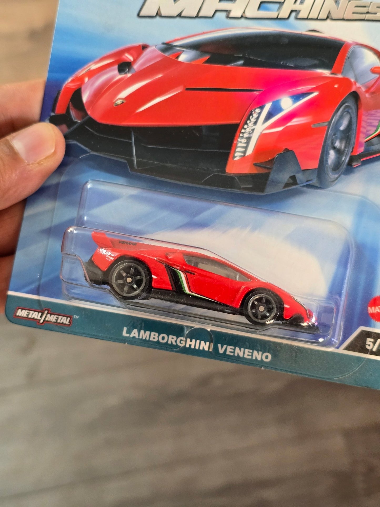 Premium Hot Wheels Lamborghini Veneno - Speed Machines (Imported) - Kinder Logs