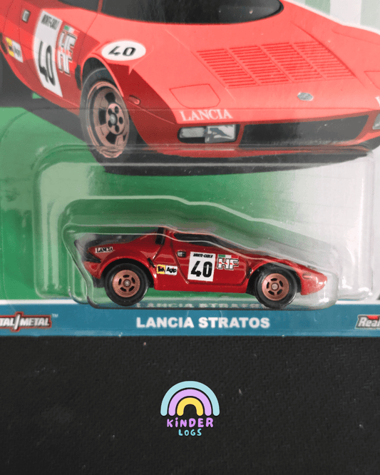 Premium Hot Wheels Lancia Stratos Spettacolare - Kinder Logs