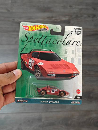 Premium Hot Wheels Lancia Stratos Spettacolare - Kinder Logs