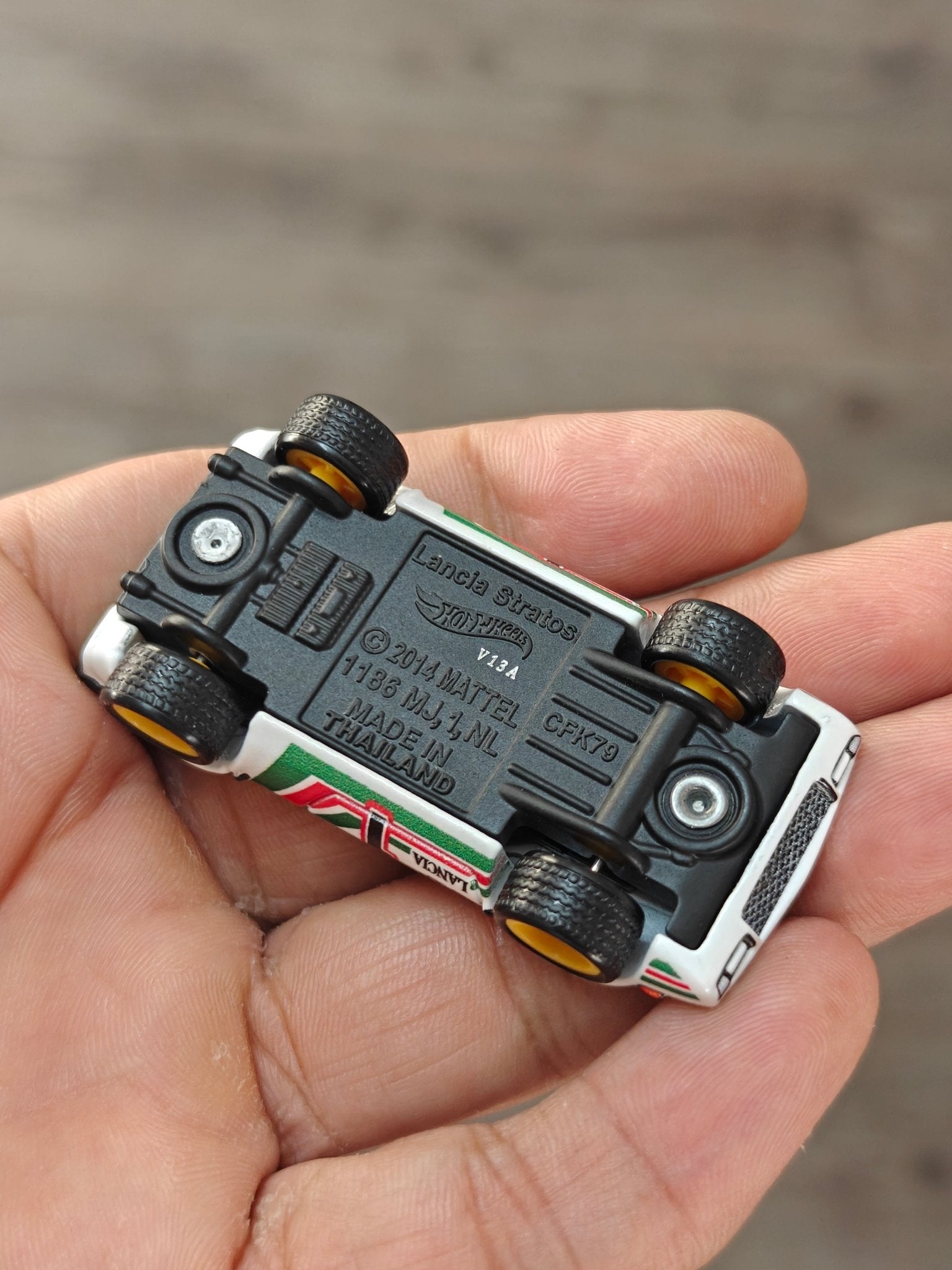 Premium Hot Wheels Lancia Stratos (Uncarded) - Kinder Logs