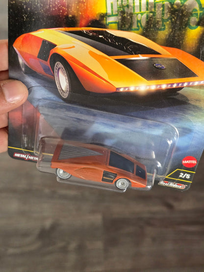 Premium Hot Wheels Lancia Stratos Zero - Hammer Drop (Imported) - Kinder Logs