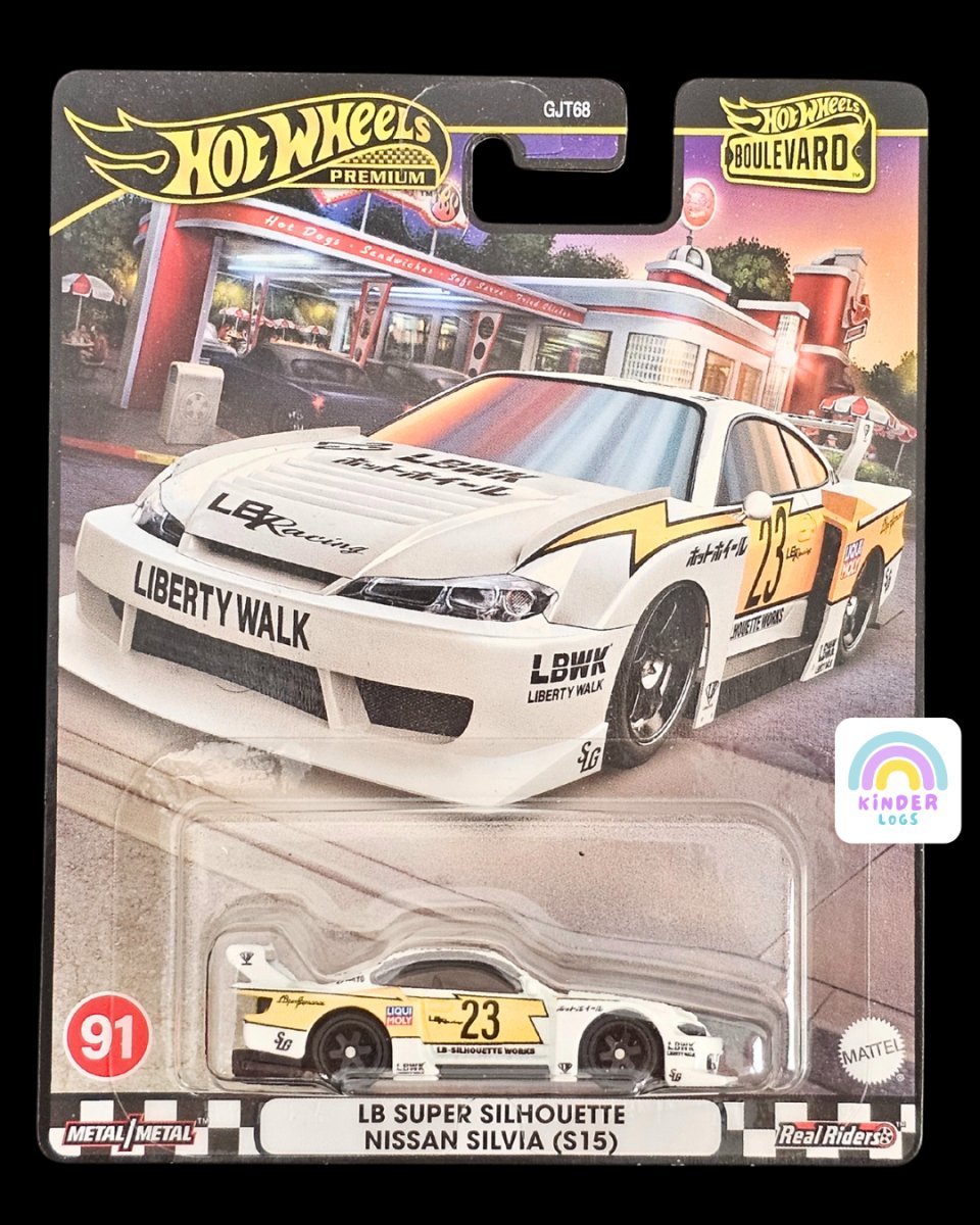 Premium Hot Wheels LB Super Silhouette Nissan Silvia S15 - Kinder Logs