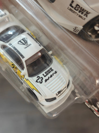 Premium Hot Wheels LB Super Silhouette Nissan Silvia S15 Liberty Walk (Imported) - Kinder Logs