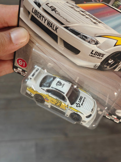 Premium Hot Wheels LB Super Silhouette Nissan Silvia S15 Liberty Walk (Imported) - Kinder Logs