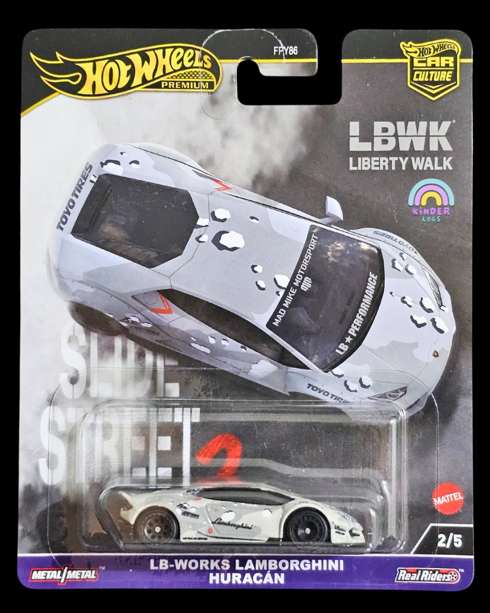 Premium Hot Wheels LB - Works Lamborghini Huracan - Kinder Logs