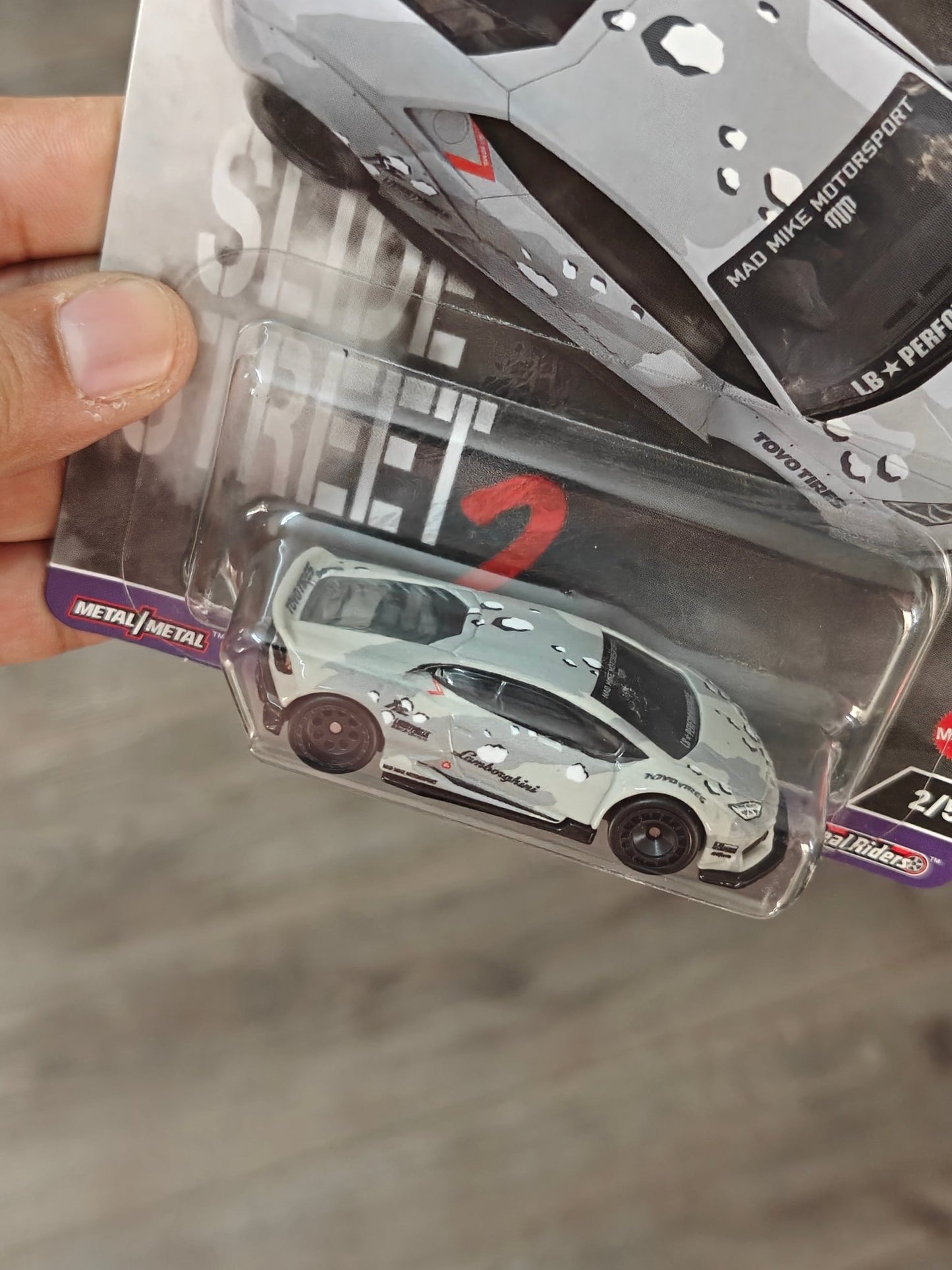 Premium Hot Wheels LB - Works Lamborghini Huracan (Imported) - Kinder Logs