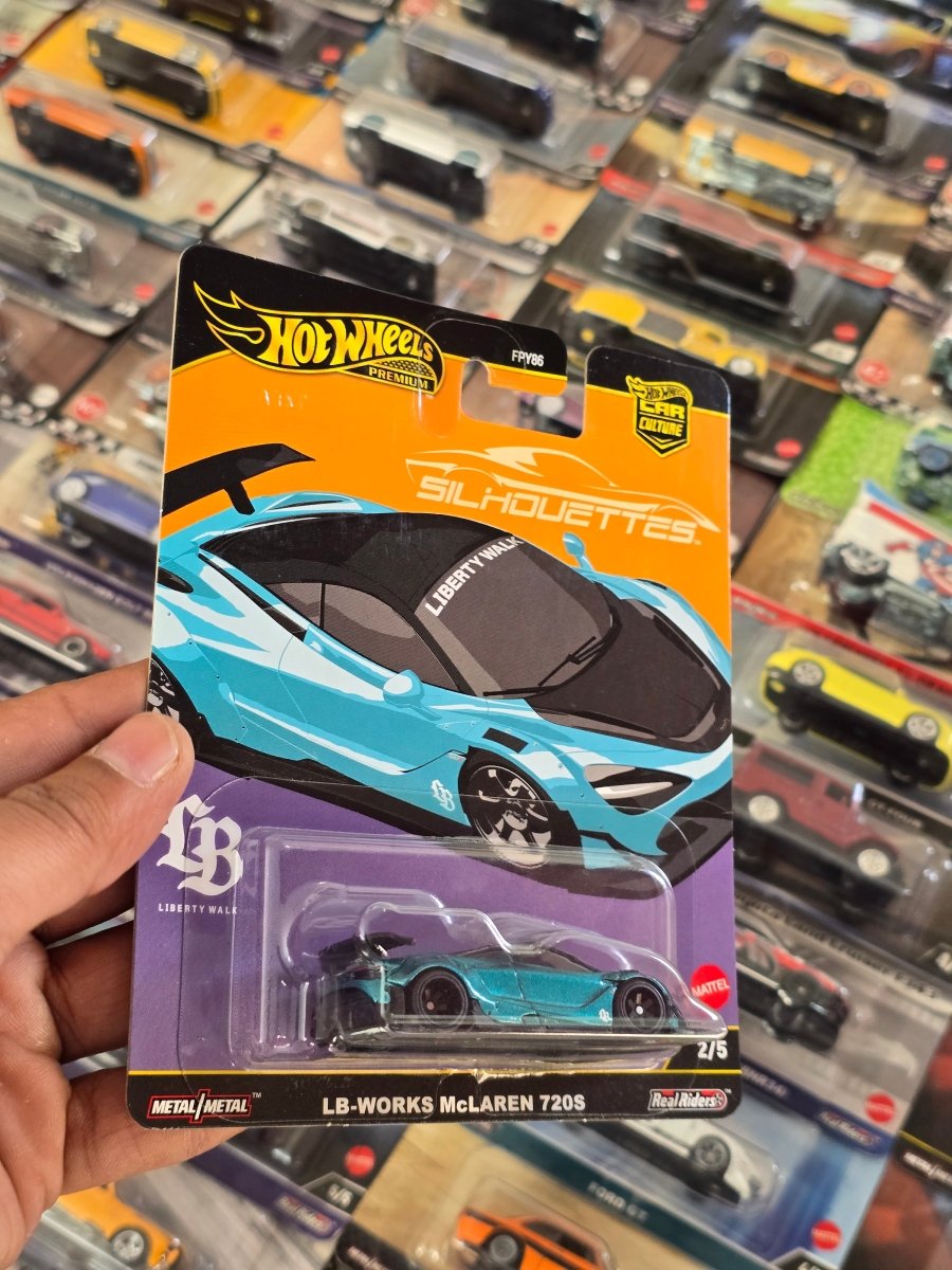 Premium Hot Wheels LB - Works McLaren 720S Silhouettes - Liberty Walk (Imported) - Kinder Logs