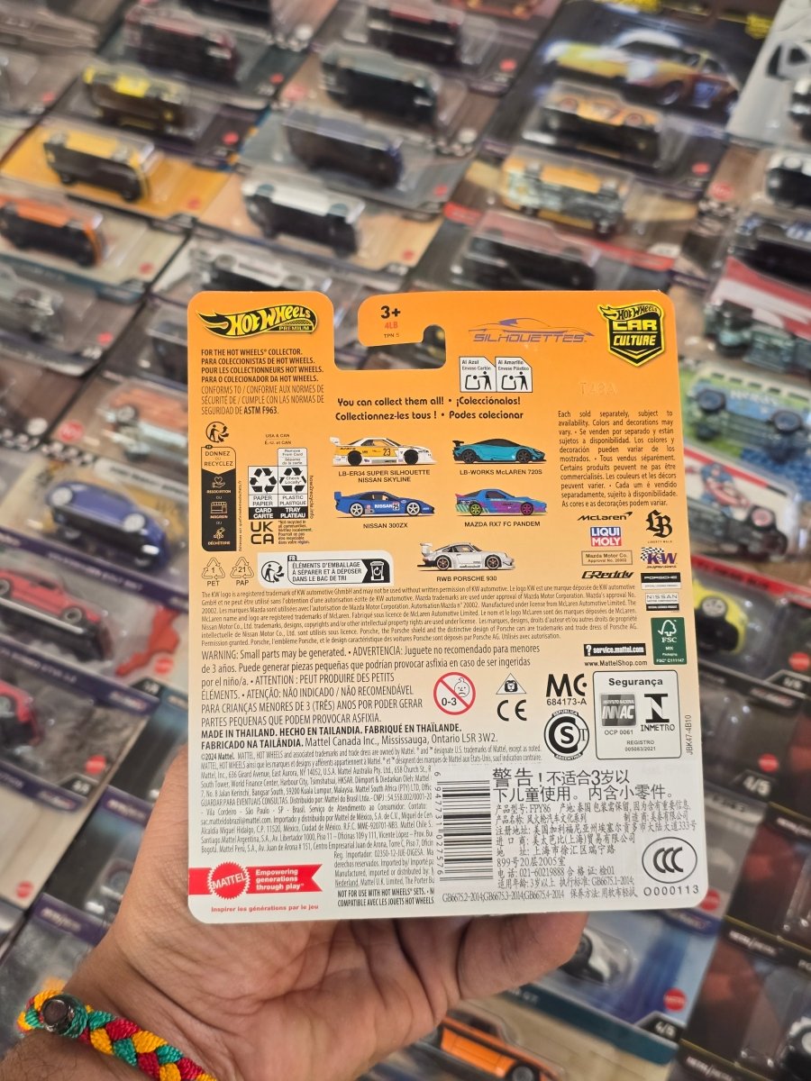 Premium Hot Wheels LB - Works McLaren 720S Silhouettes - Liberty Walk (Imported) - Kinder Logs