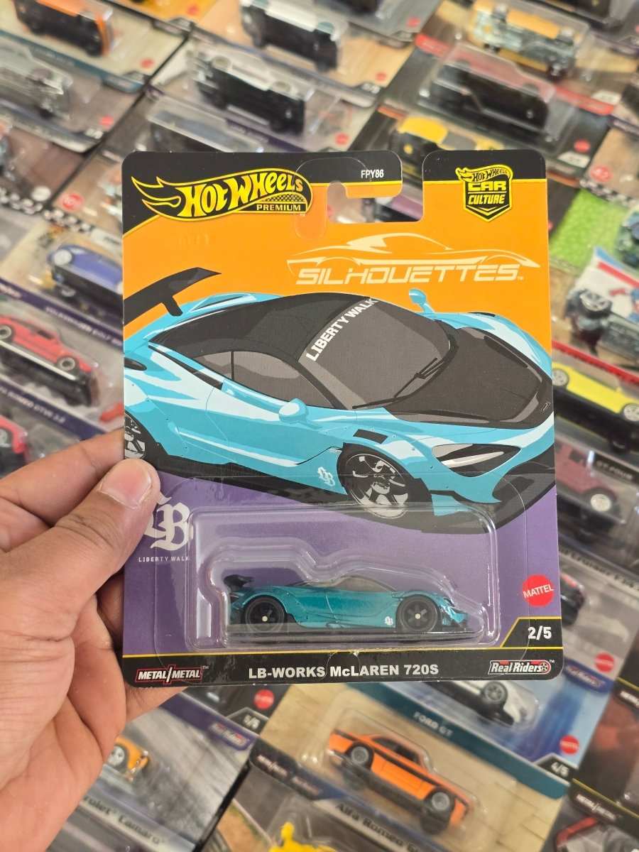 Premium Hot Wheels LB - Works McLaren 720S Silhouettes - Liberty Walk (Imported) - Kinder Logs