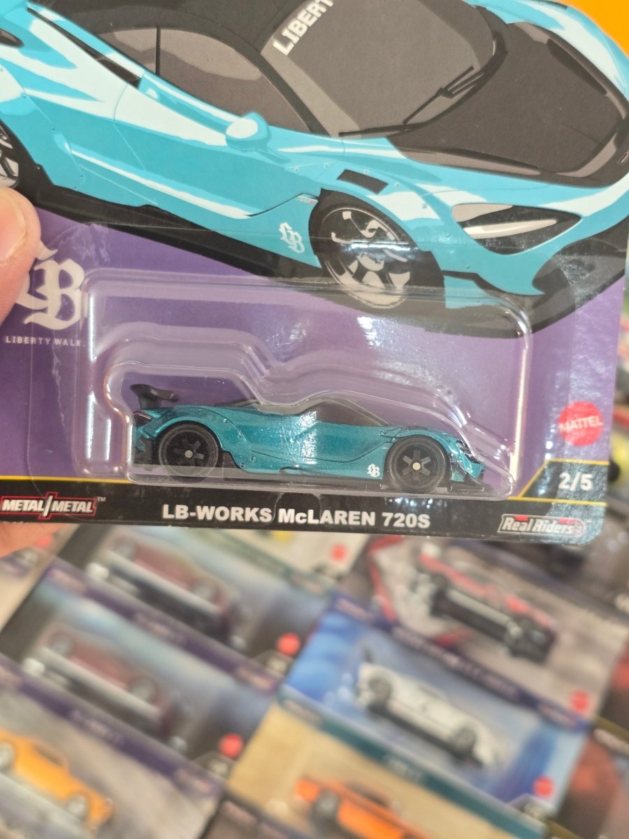 Premium Hot Wheels LB - Works McLaren 720S Silhouettes - Liberty Walk (Imported) - Kinder Logs