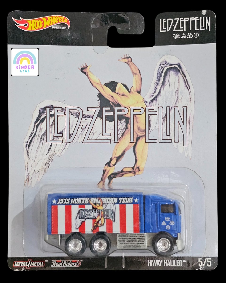 Premium Hot Wheels LED Zeppelin Hiway Hauler - Kinder Logs