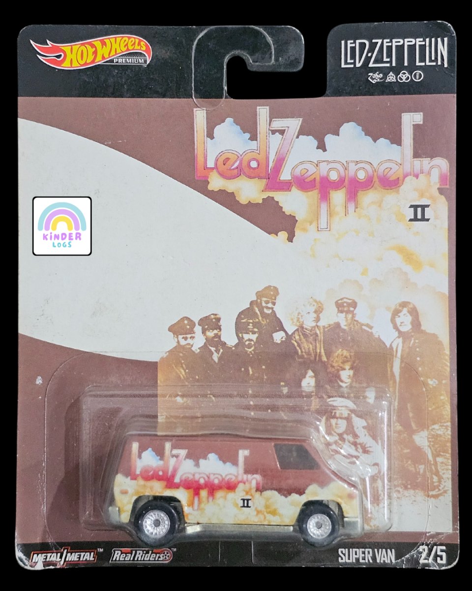 Premium Hot Wheels LED Zeppelin Super Van - Buy At Kinder Logs