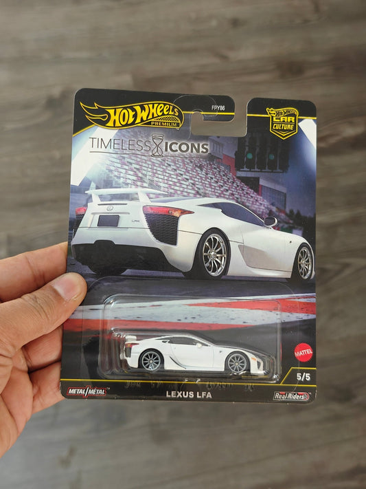 Premium Hot Wheels Lexus LFA - Timeless Icons (Imported) - Kinder Logs