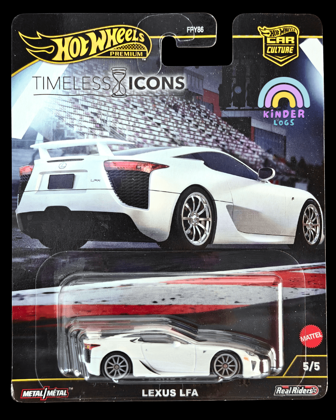 Premium Hot Wheels Lexus LFA - Timeless Icons (Imported) - Kinder Logs